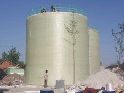 玻璃鋼立式儲罐